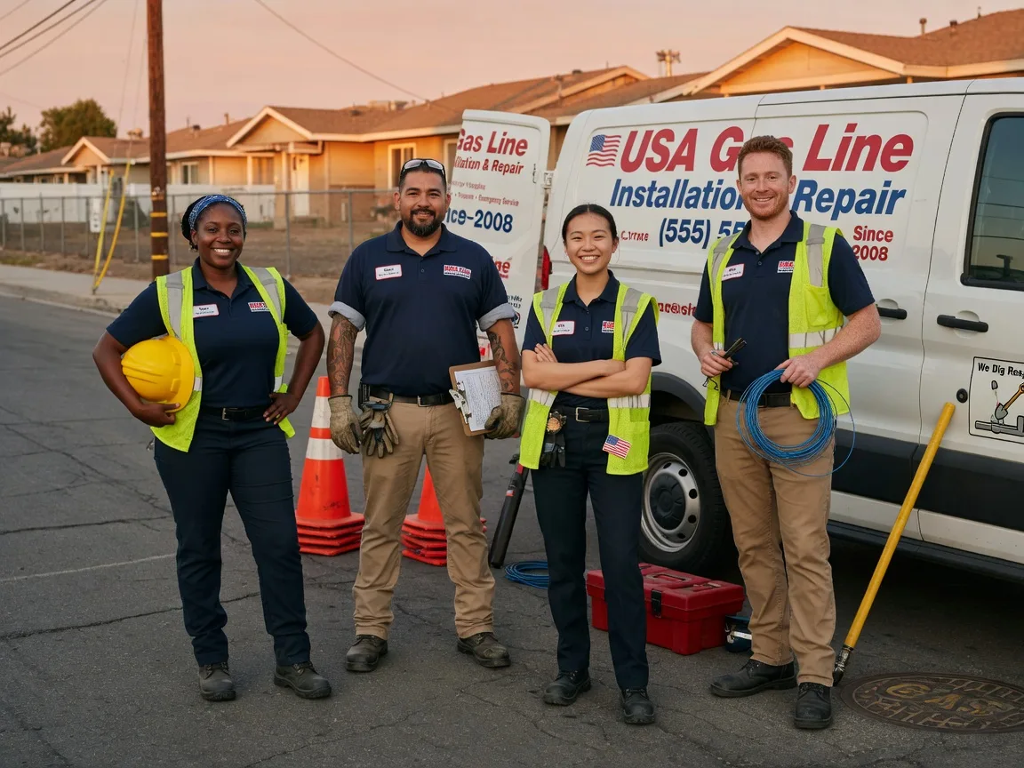 Gas Line Installation company in Saint Libory, IL